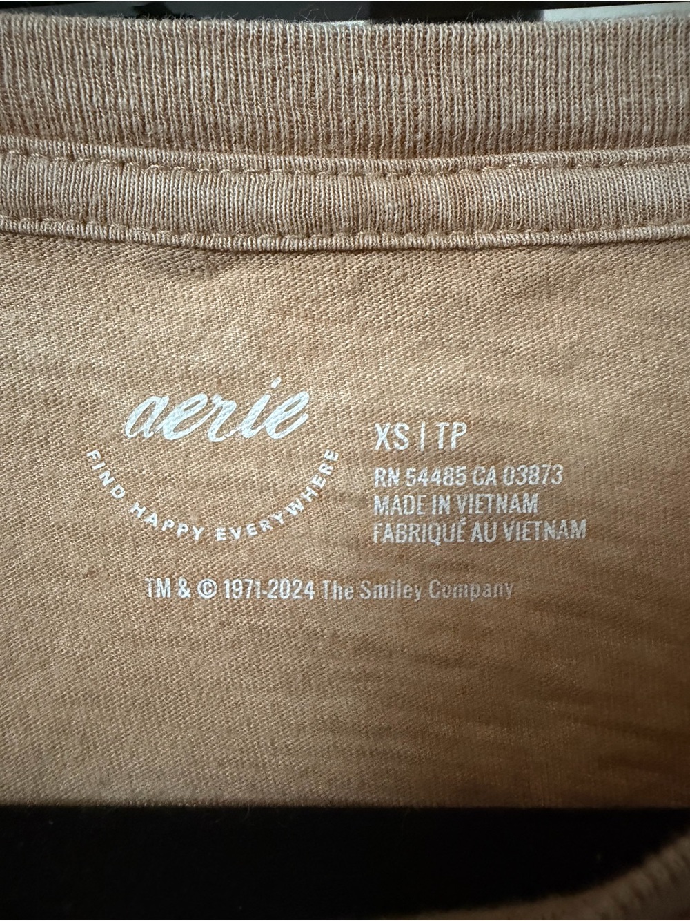 Girl's Washed Tan Graphic Tee - Spring Fling - Picture 2 of 10